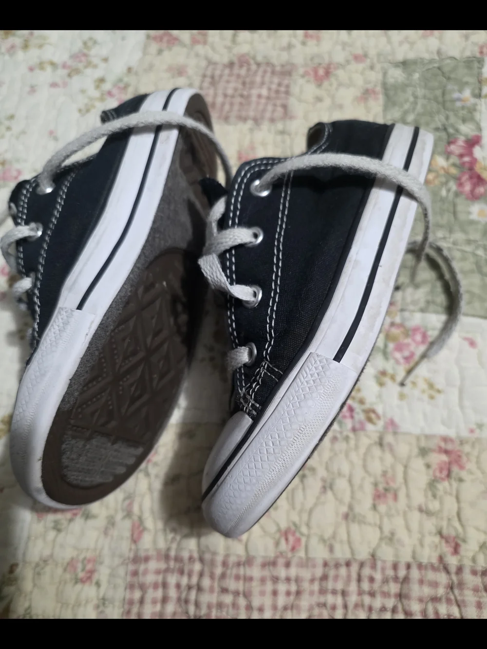 Converse Kids' All Star Low Top Sneakers in Black
